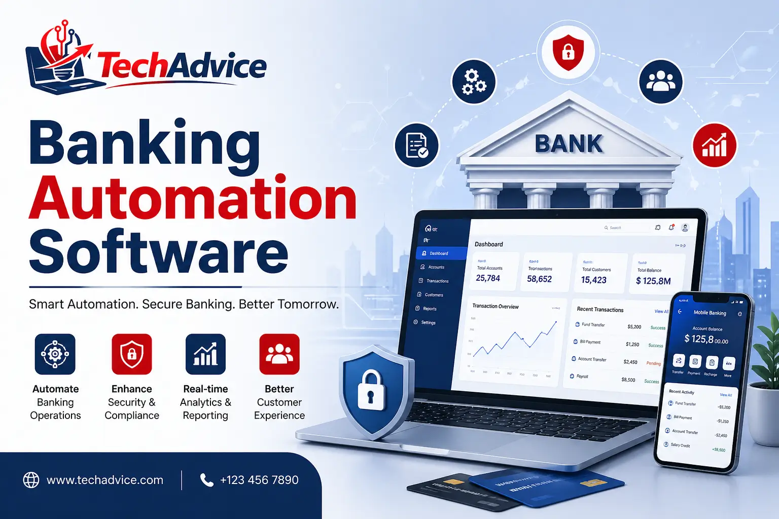 Banking Automation Software - Teche Advice
