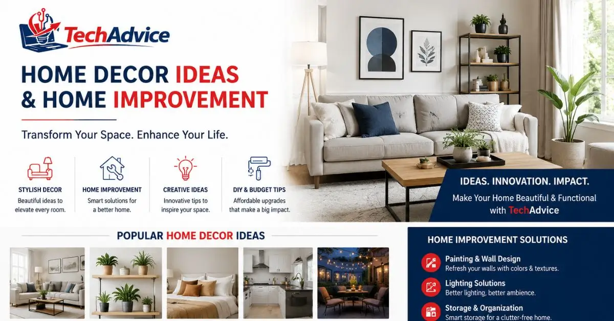 Home Decor Ideas That Actually Transform Your Space - Teche Advice