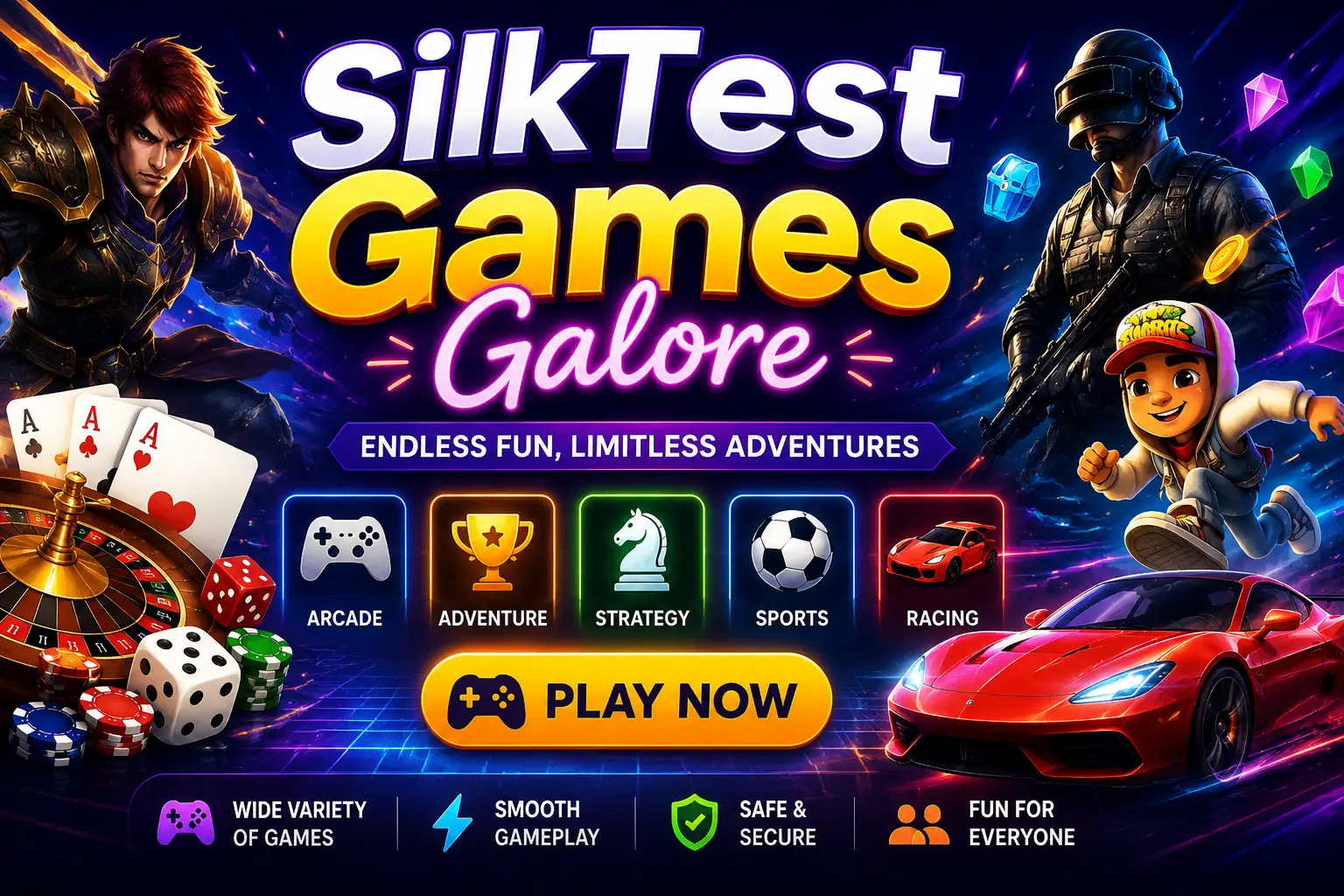 SilkTest Games Galore